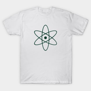 Atom Dark Green Pattern T-Shirt